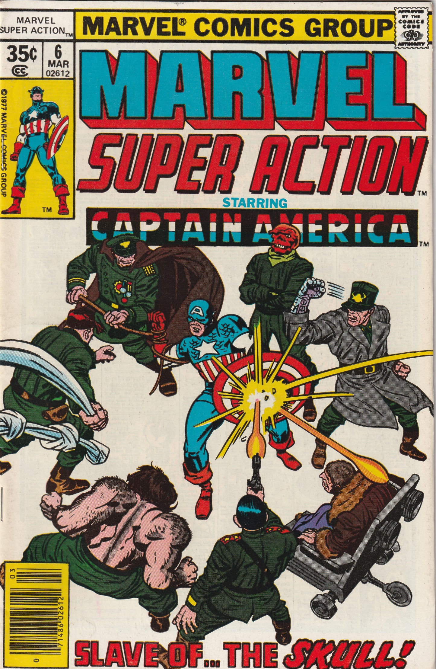 Marvel Super Action #6 (1978) Starring Captain America