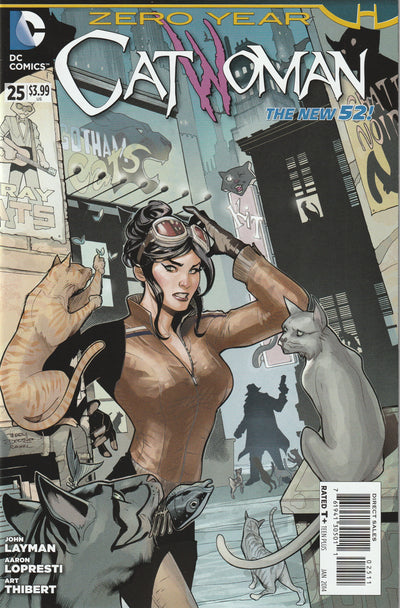 Catwoman #25 (2014) - The New 52 - Zero Year, Terry Dodson cover