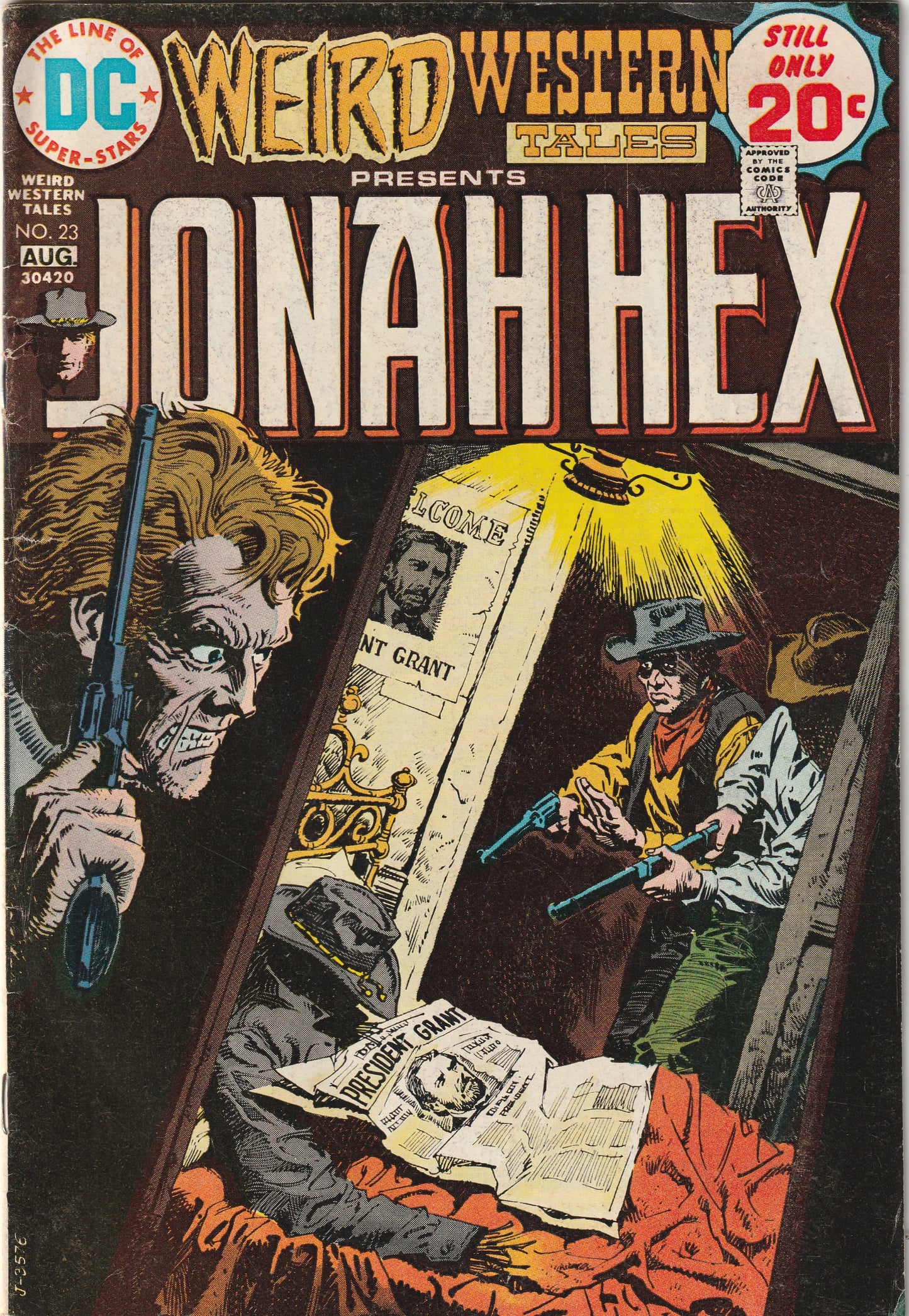 Weird Western Tales #23 (1974) - Presents Jonah Hex