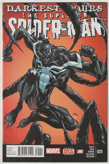 Superior Spider-Man #25 (2014) - Superior Spider-Man loses the Venom symbiote
