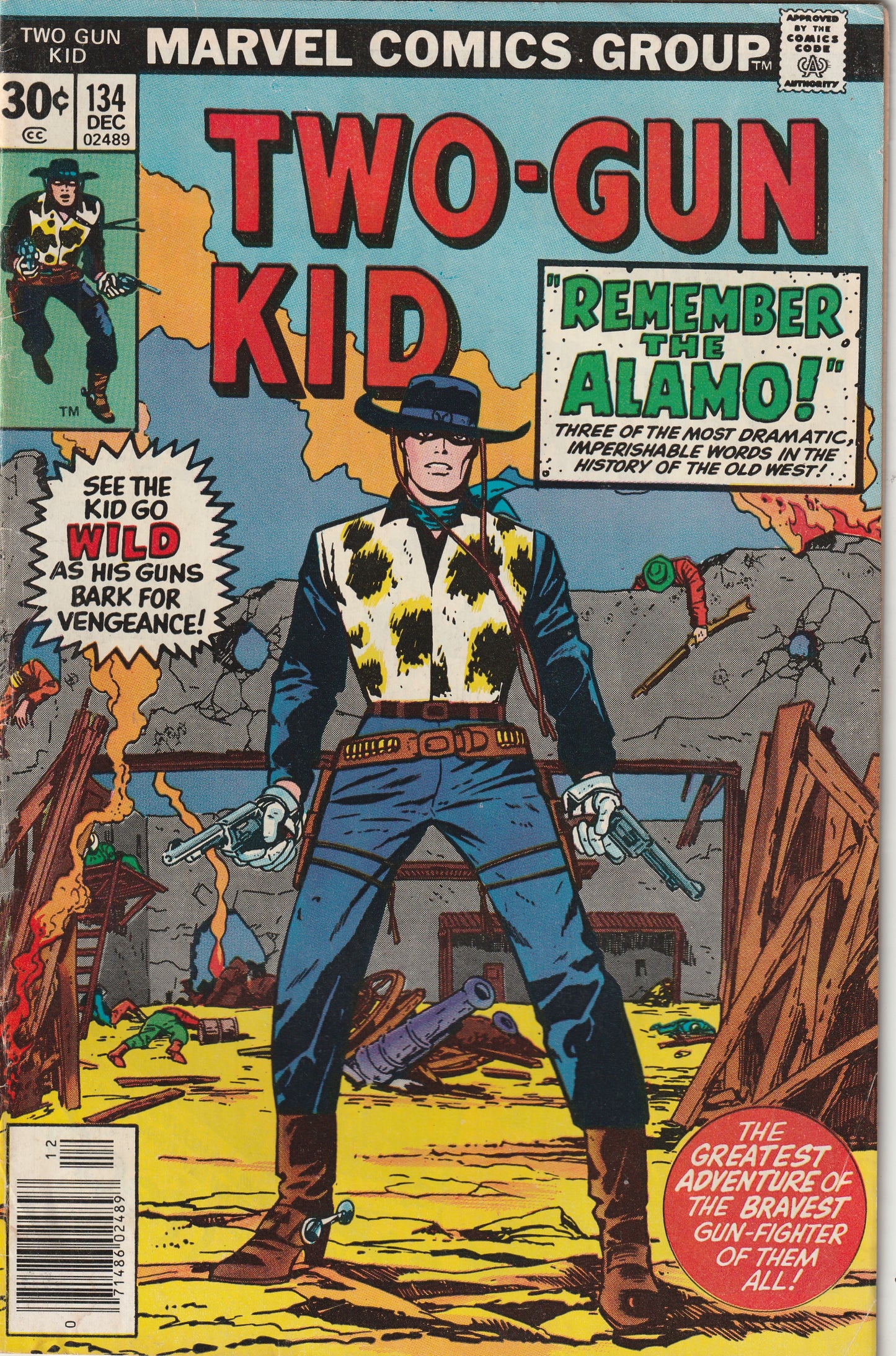 Two-Gun Kid #134 (1976) - Reprints issue #75 - Stan Lee