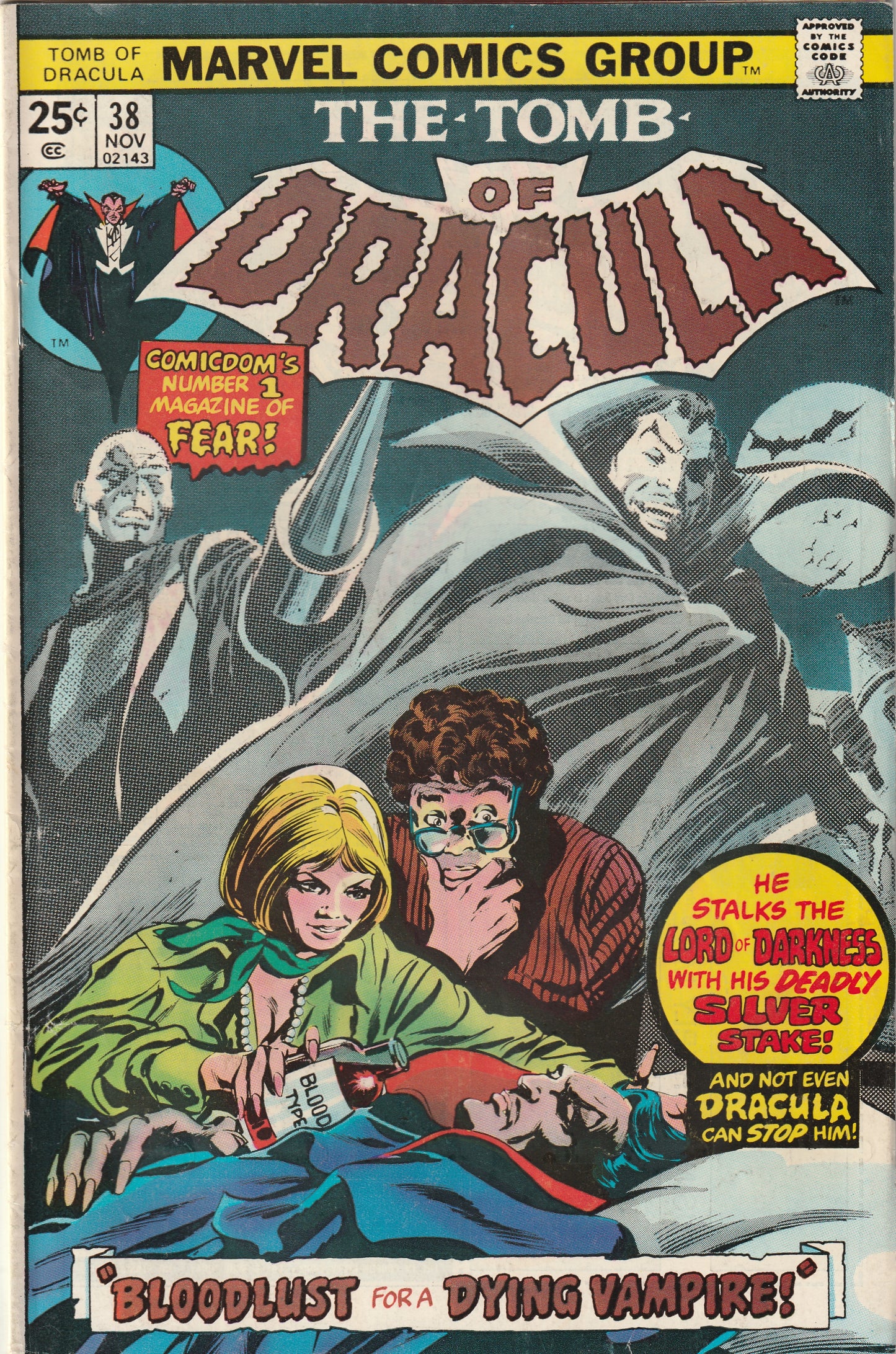 Tomb of Dracula #38 (1975)