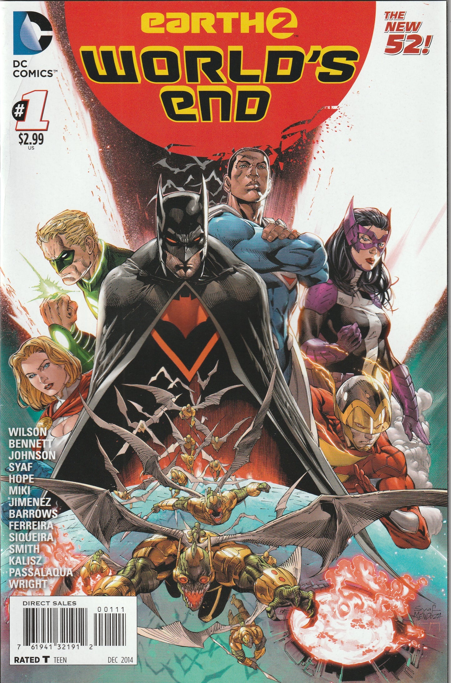 Earth 2: World's End #1 (2014)
