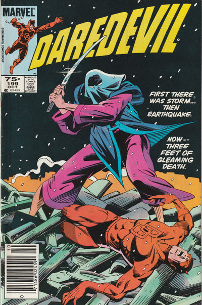 Daredevil #199 (1983) - Dark Wind Apparent Death, Yuriko & Bullseye Appearance