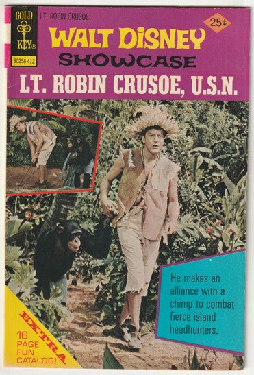 Walt Disney Showcase #26 (1974) - Lt. Robin Crusoe, USN
