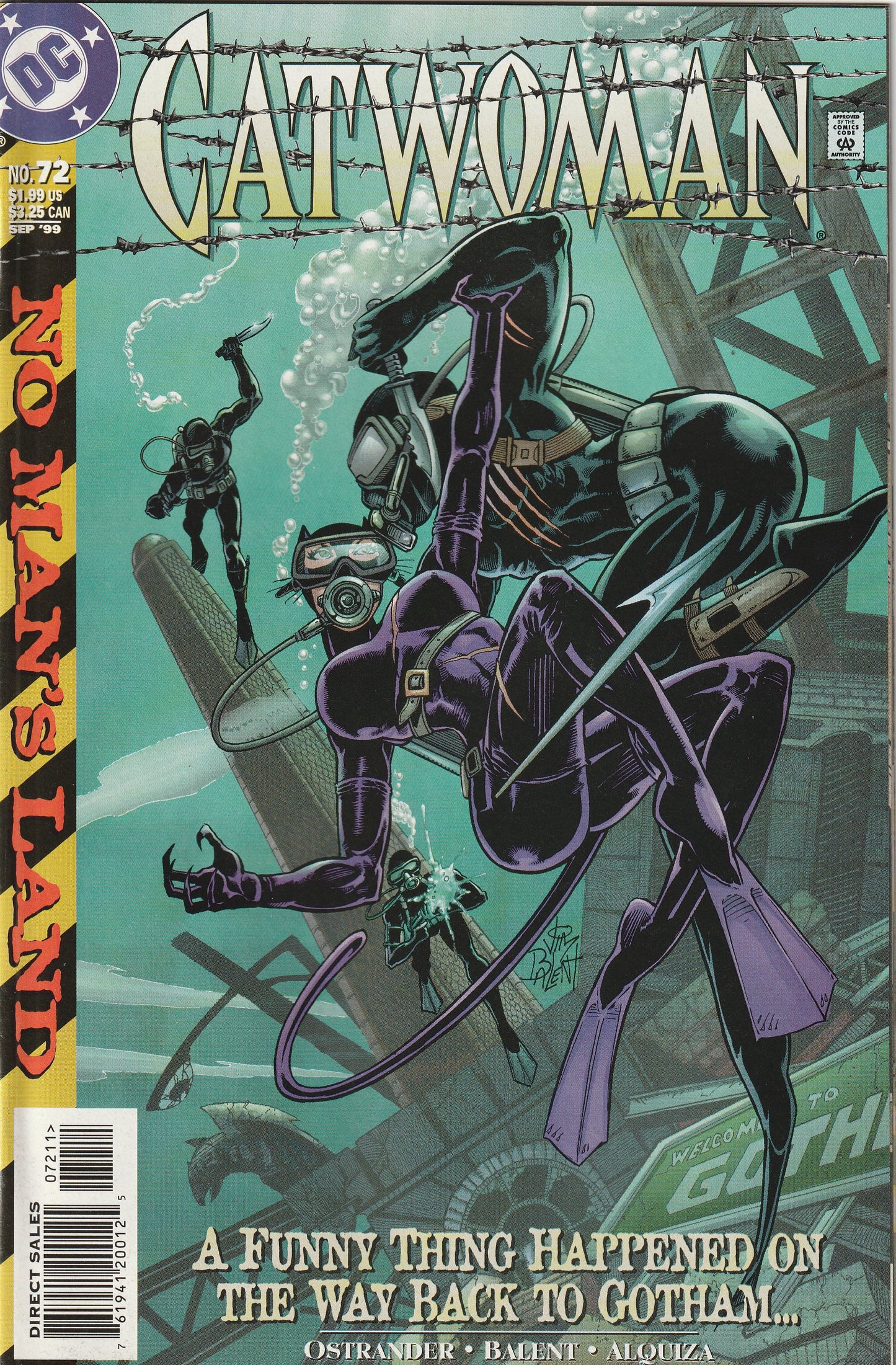 Catwoman #72 (1999) - No Man's Land