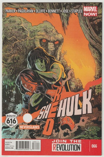 Red She-Hulk #66 (2013) - Francesco Francavilla cover