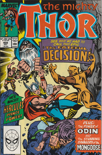 Mighty Thor #408 (1989)