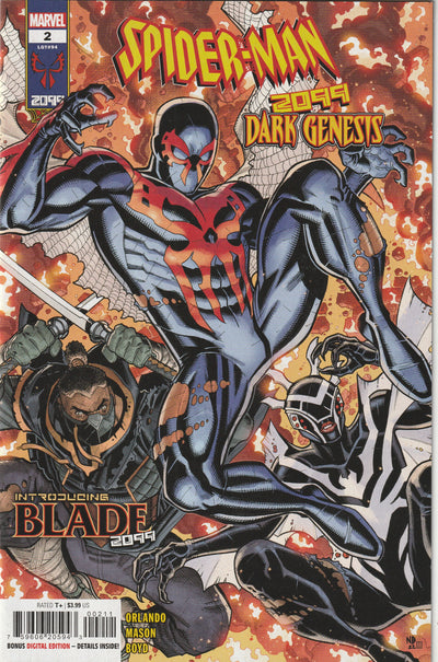 Spider-Man 2099: Dark Genesis #2 (LGY #94, 2023)