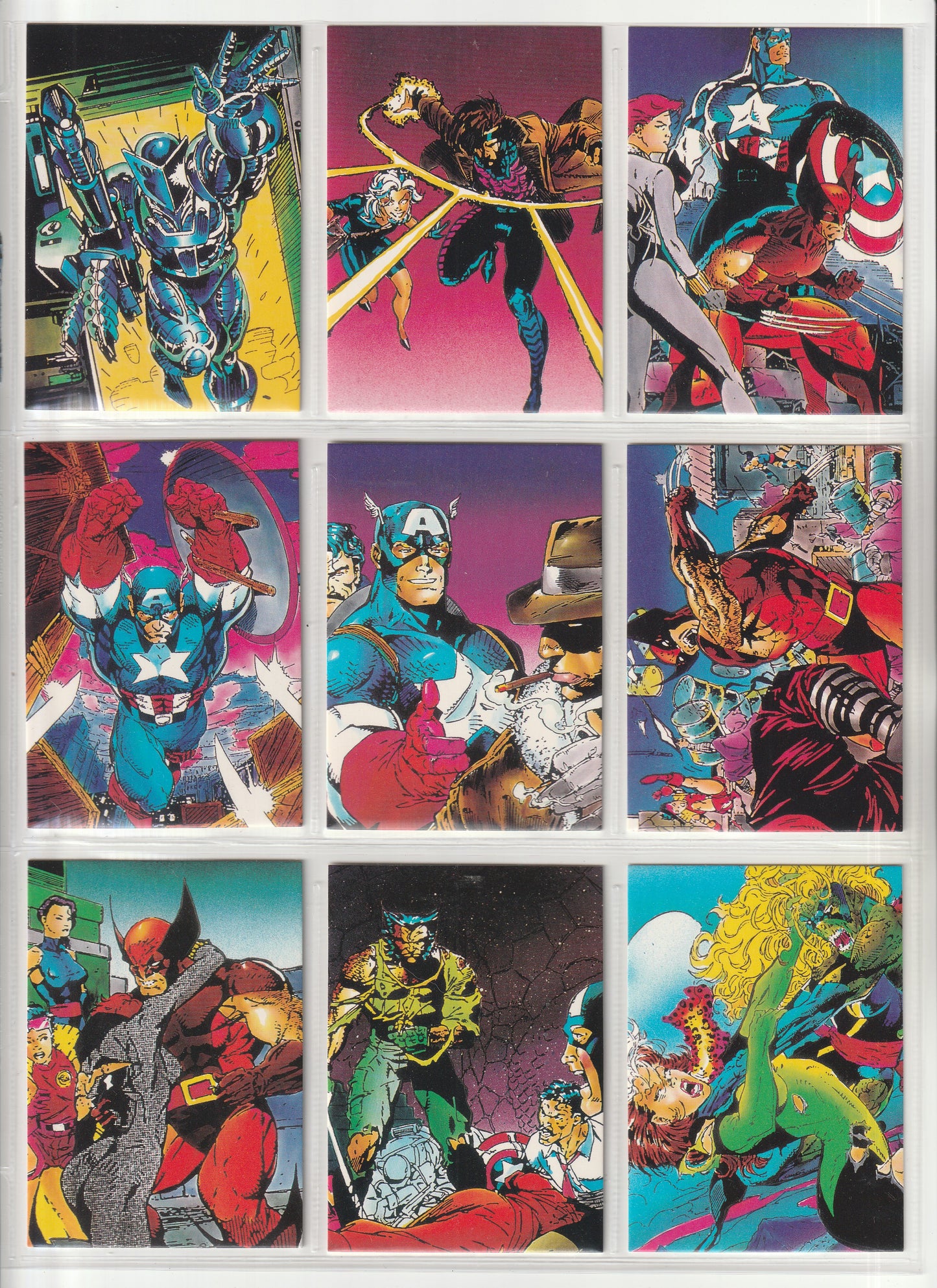 1991 Comic Images X-Men - Complete base set