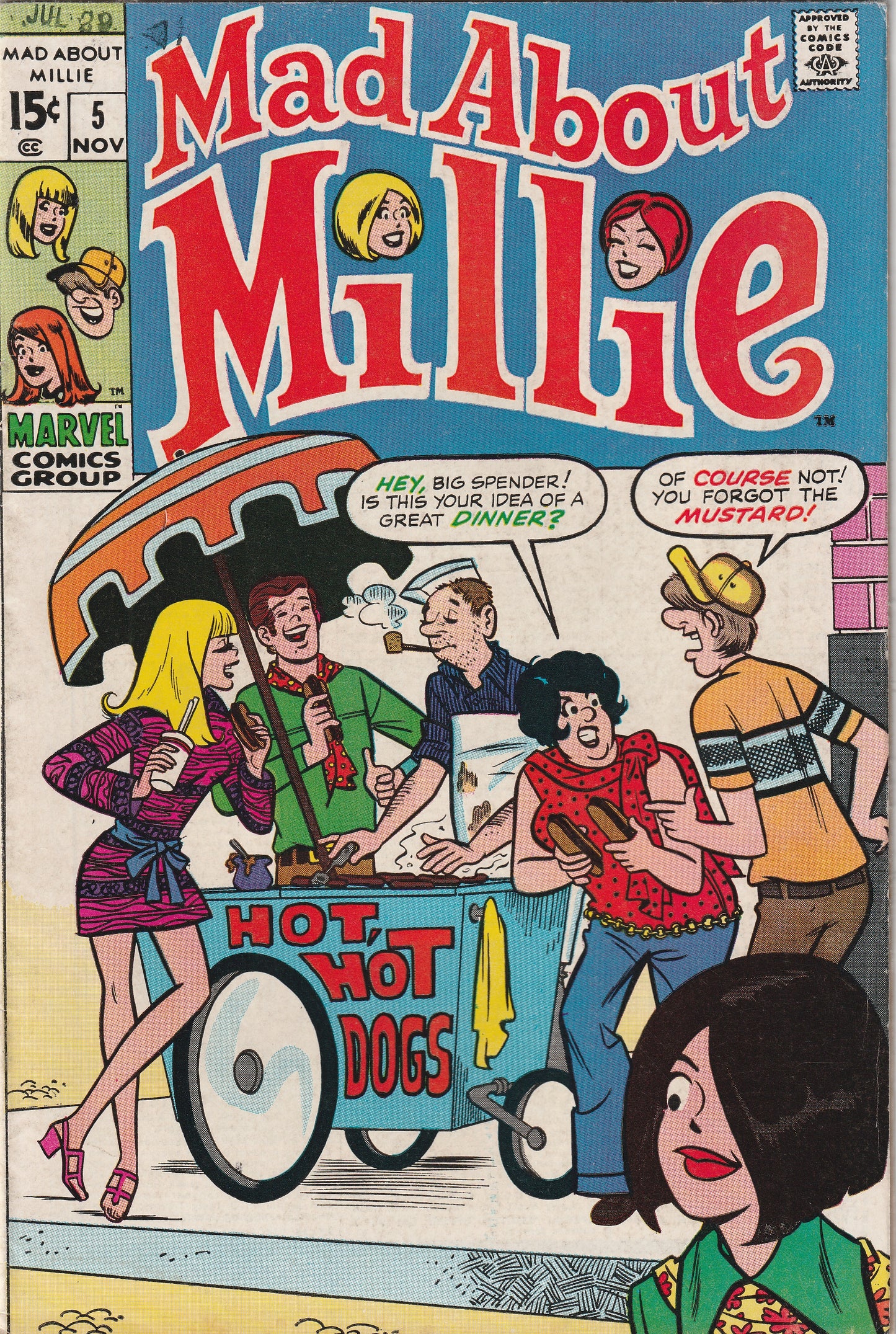 Mad About Millie #5 (1969)