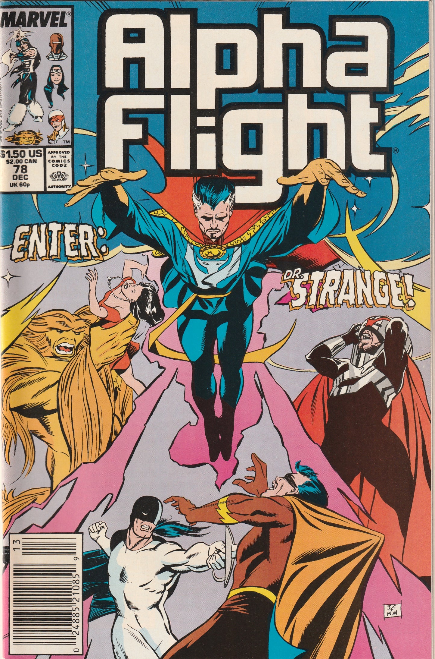 Alpha Flight #78 (1989) - Enter Dr. Strange