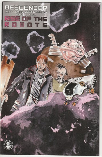 Descender #26 (2017) - Jeff Lemire & Dustin Nguyen Interlocking Variant Cover