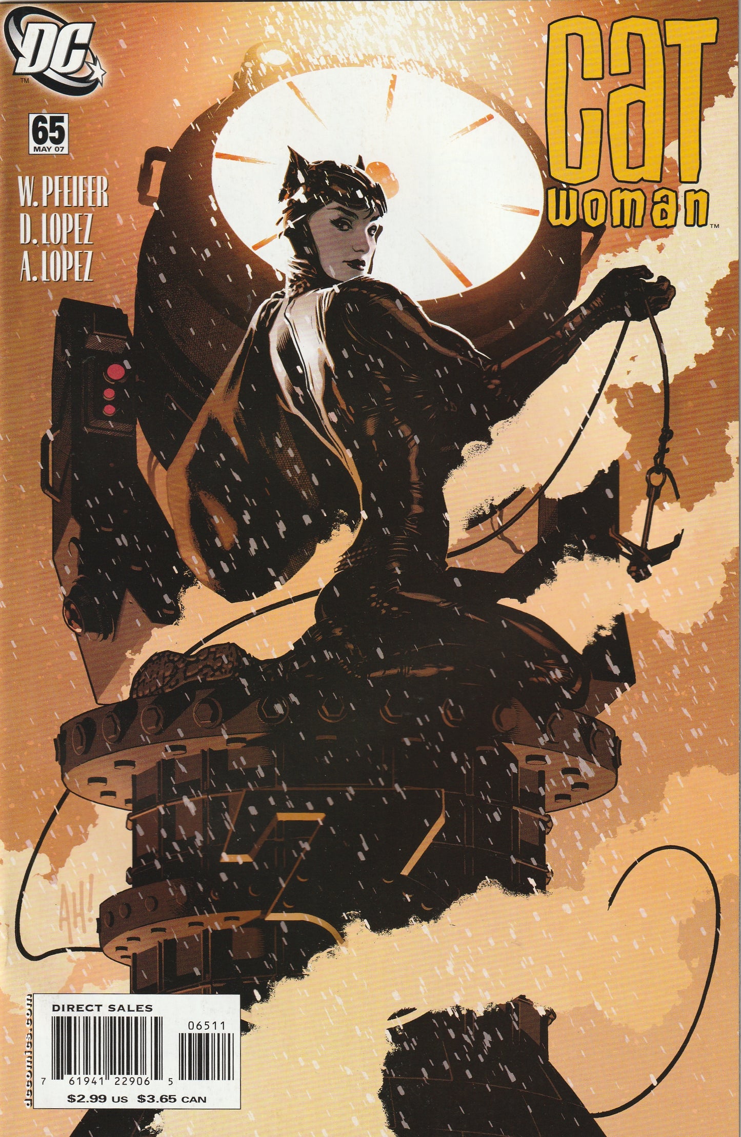 Catwoman #65 (2007) - Adam Hughes cover