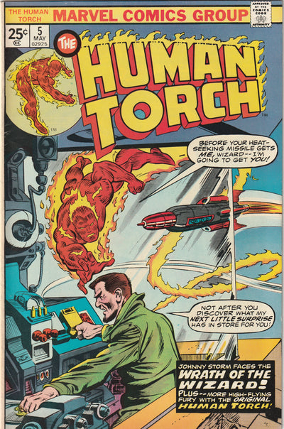 The Human Torch #5 (1975) - Stan Lee, Jack Kirby