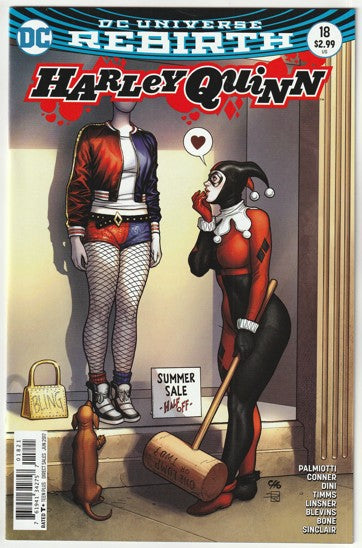 Harley Quinn #18 (2017) - Rebirth - Frank Cho Variant Cover