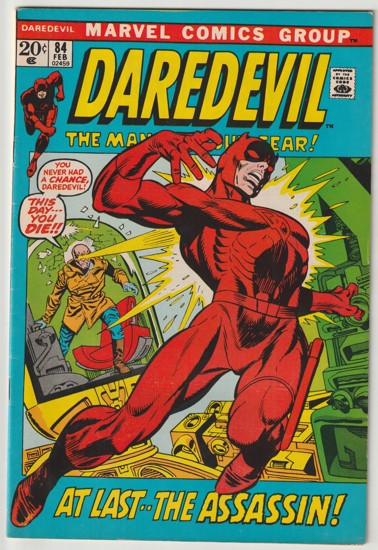 Daredevil #84 (1972) - Assassin Appearance