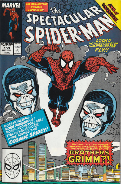 Spectacular Spider-Man #159 (1989) - Cosmic Spider-Man