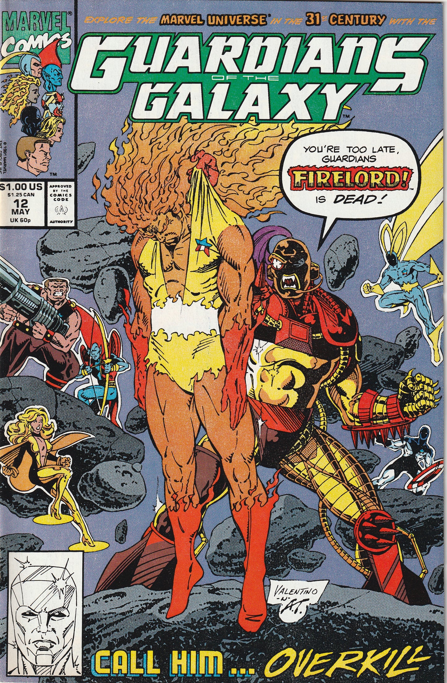 Guardians of the Galaxy #12 (1990) - Jim Valentino