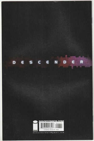 Descender #26 (2017) - Jeff Lemire & Dustin Nguyen Interlocking Variant Cover
