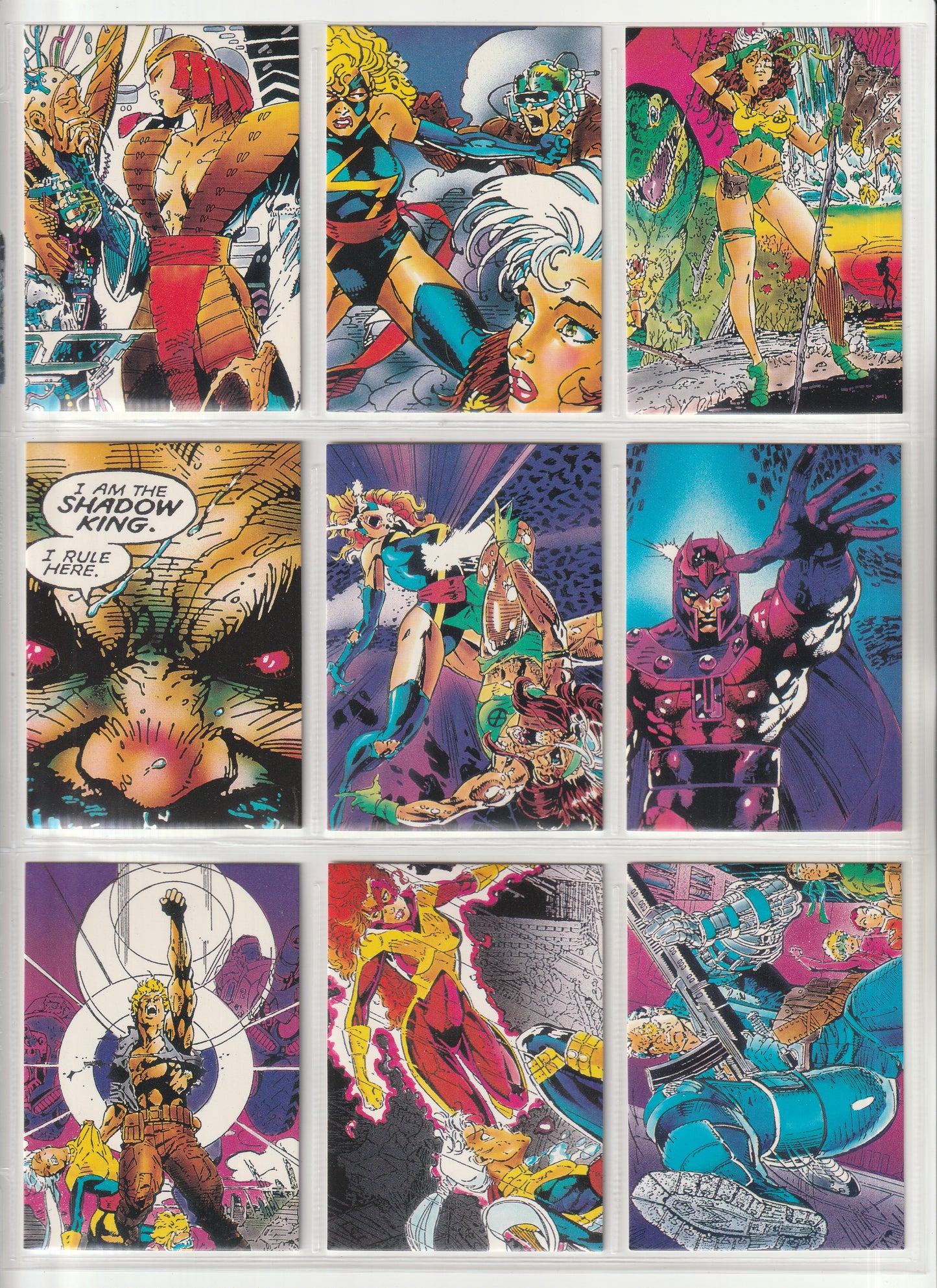 1991 Comic Images X-Men - Complete base set