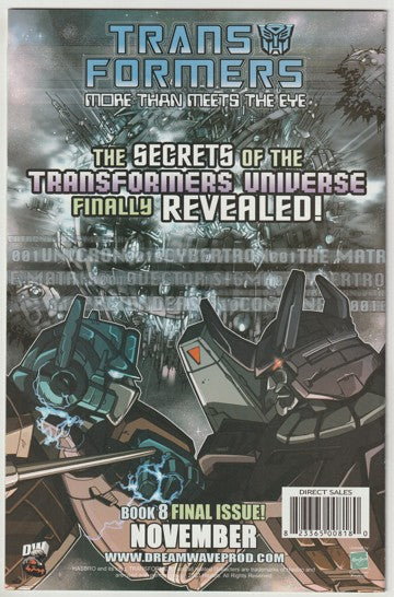 TransFormers: Generation 1 #6 (Vol 2, 2003) - Autobot Cover