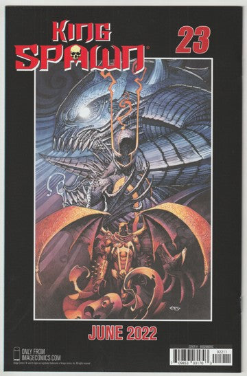 King Spawn #22 (2023) - Viktor Bogdanovic Cover