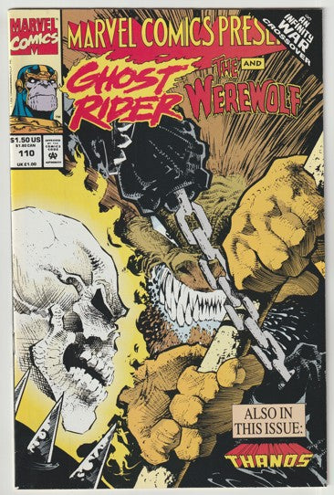 Marvel Comics Presents #110 (1992) - Wolverine, Typhoid Mary, Ghost Rider, Thanos