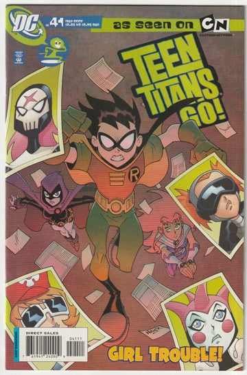 Teen Titans Go! #41 (2007) - 1st App of Pink X.  Low print run!