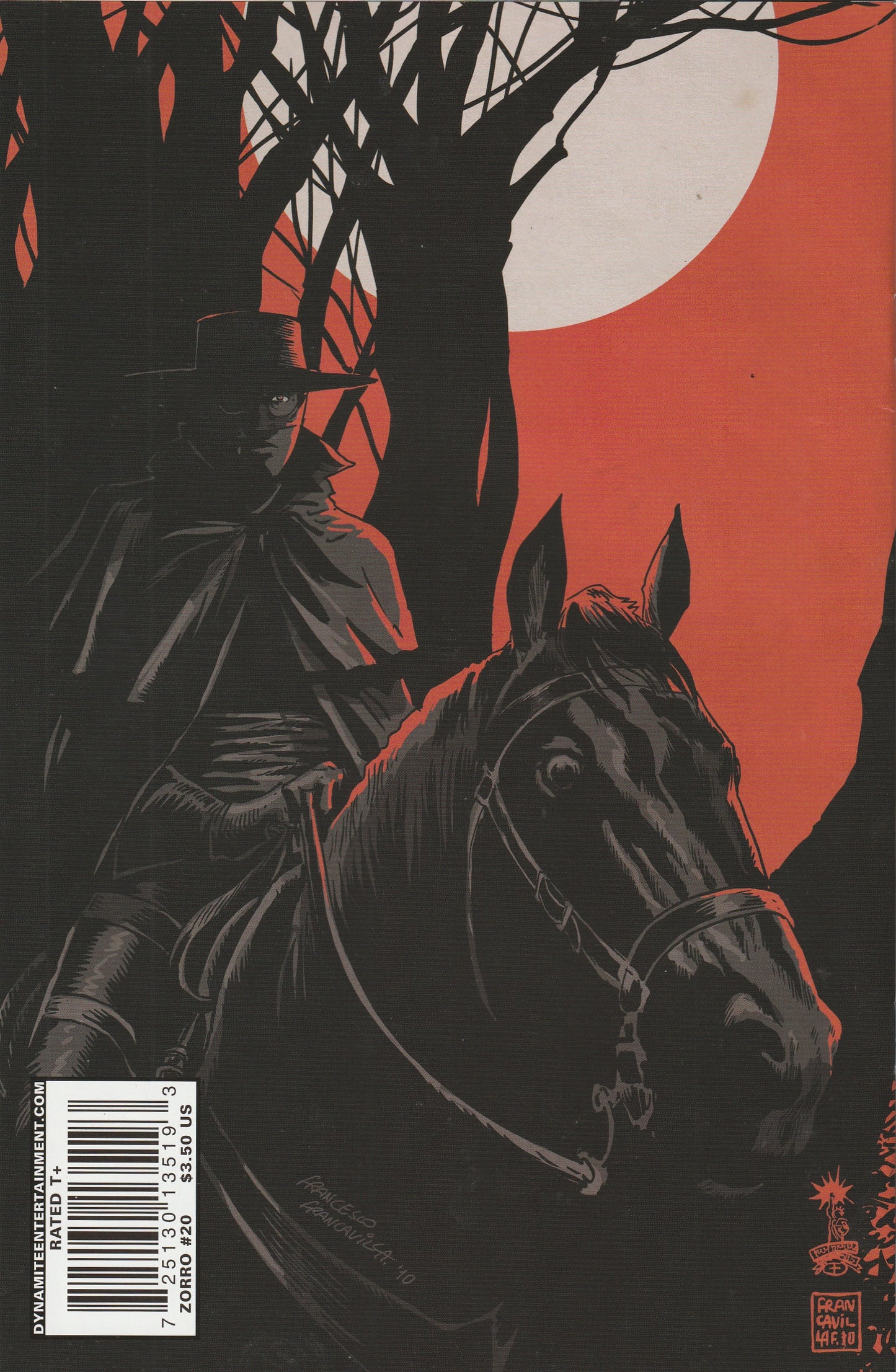 Zorro #20 (2010) - Cover A Matt Wagner