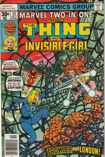 Marvel Two-in-One #32 (1977) - Invisible Girl