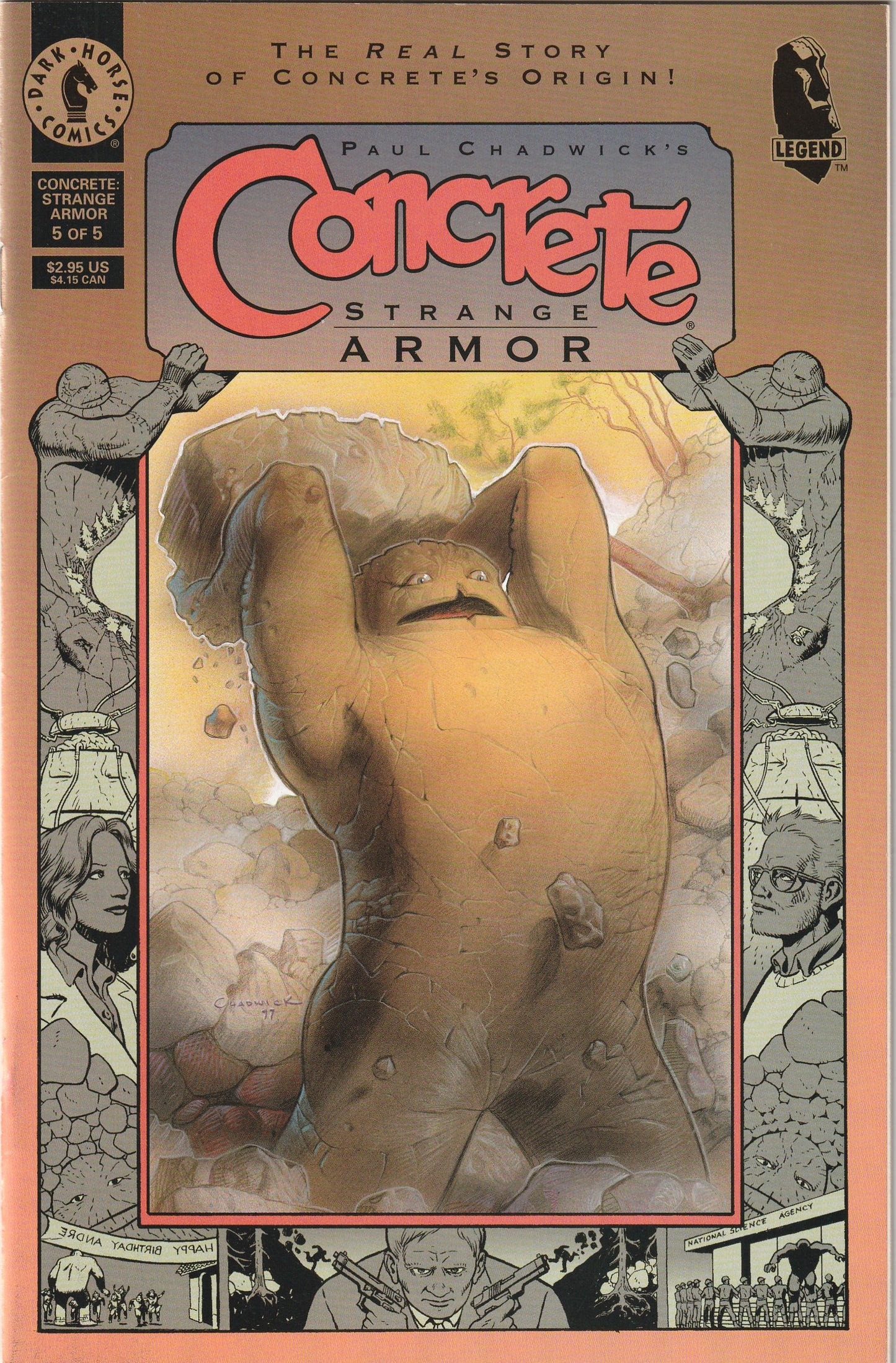 Concrete: Strange Armor (1997-1998) - 5 issue mini series