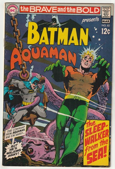 Brave and the Bold #82 (1969) - Batman, Aquaman, Ocean Master
