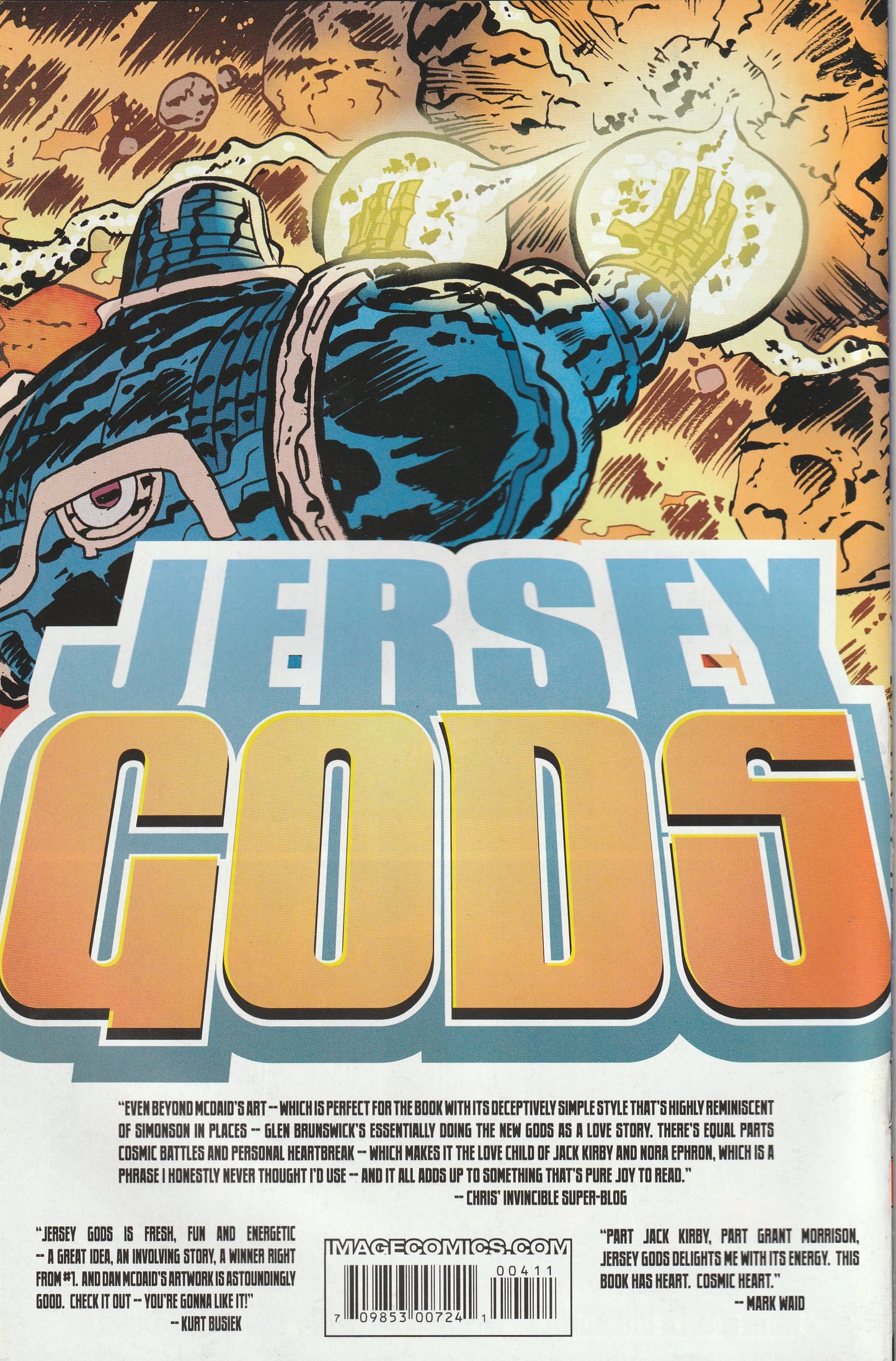 Jersey Gods #4 (2009)