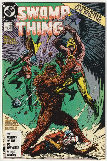 Swamp Thing #58 (Vol 2, 1987)