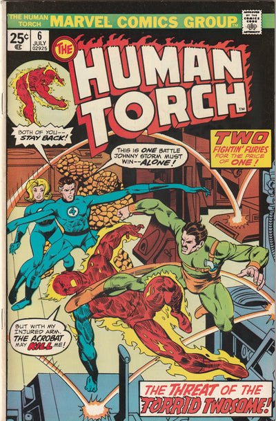 The Human Torch #6 (1975) - Stan Lee, Jack Kirby