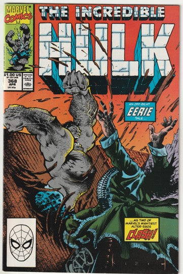 Incredible Hulk #368 (1990) - Guest artist Sam Kieth - 1st Appearance of Pantheon