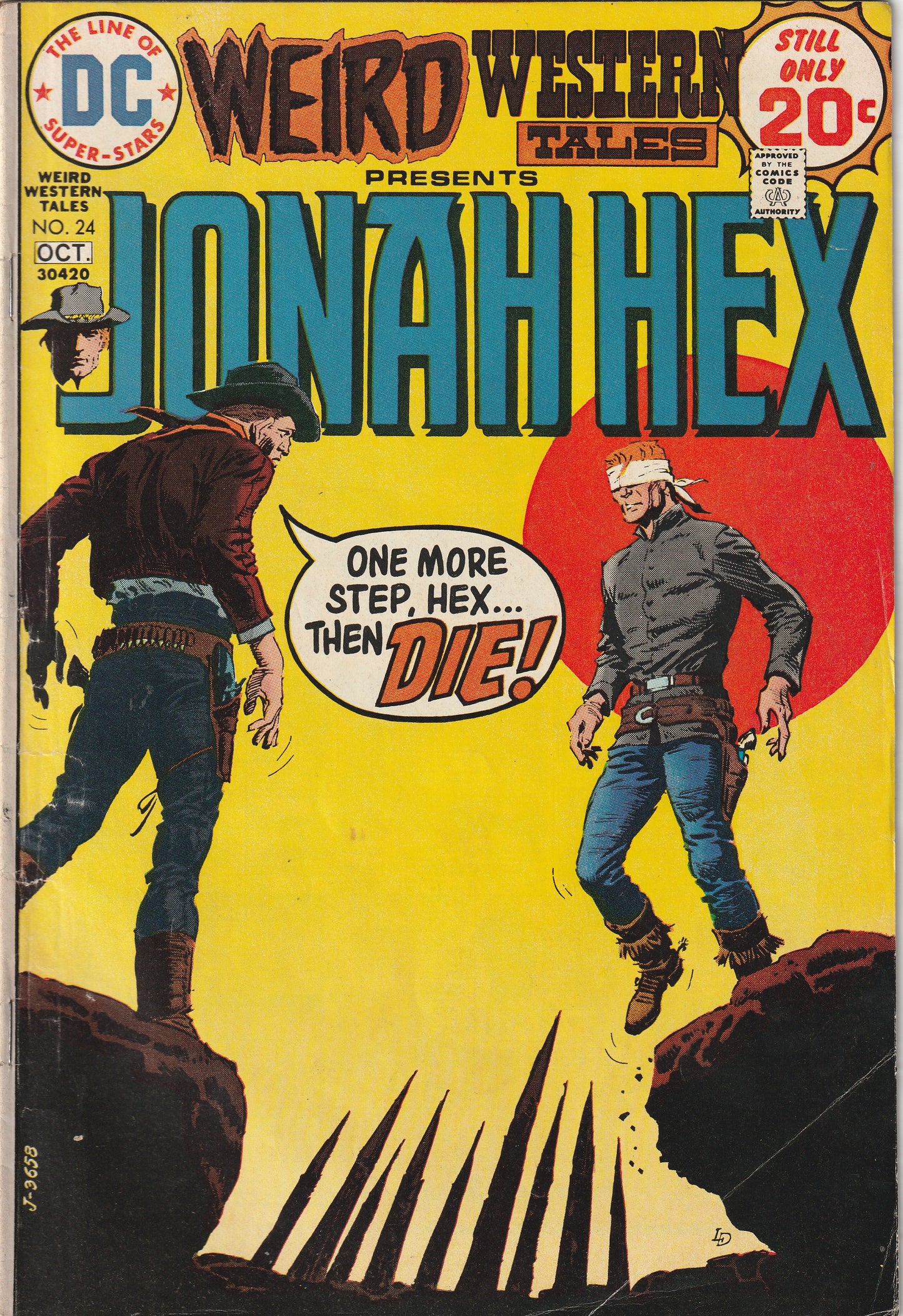 Weird Western Tales #24 (1974) - Presents Jonah Hex