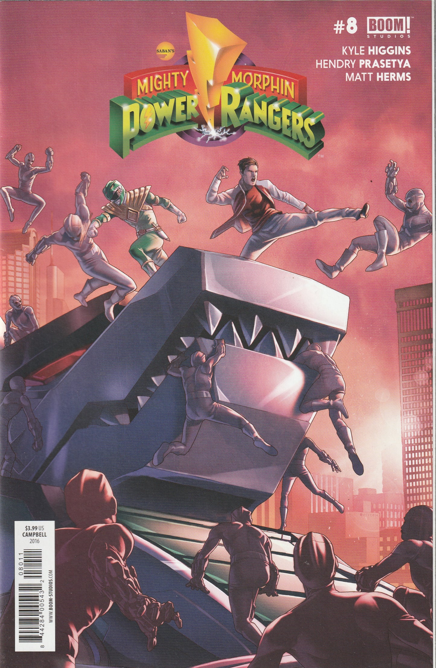 Mighty Morphin Power Rangers #8 (2016)