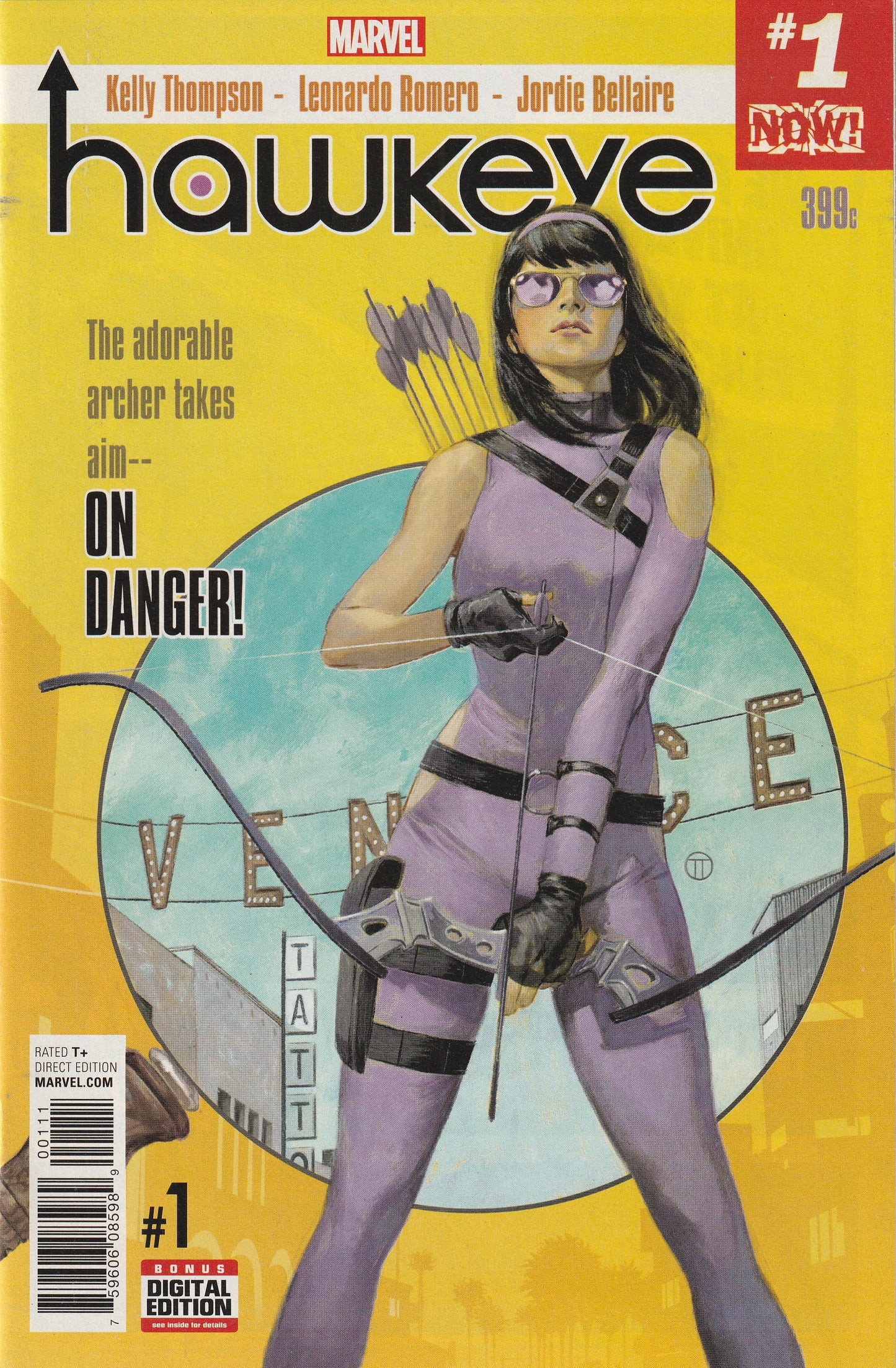 Hawkeye #1 (2017) - 1st Appearance of Ramone Watts who becomes Alloy