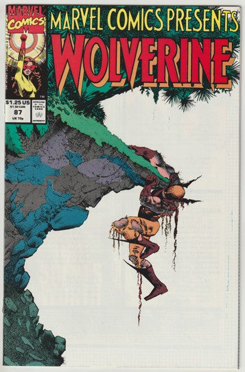 Marvel Comics Presents #87 (1991) - Wolverine, 1st Joe Madureira work (back cover)