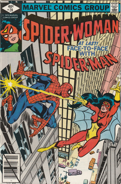 Spider-Woman #20 (1979) - 1st Meeting of Spider-Woman and Spider-Man