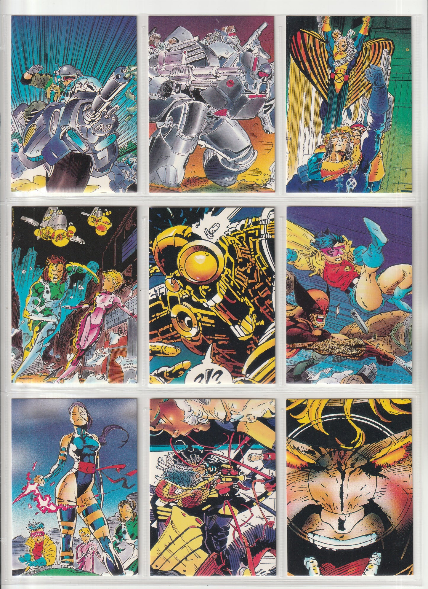 1991 Comic Images X-Men - Complete base set