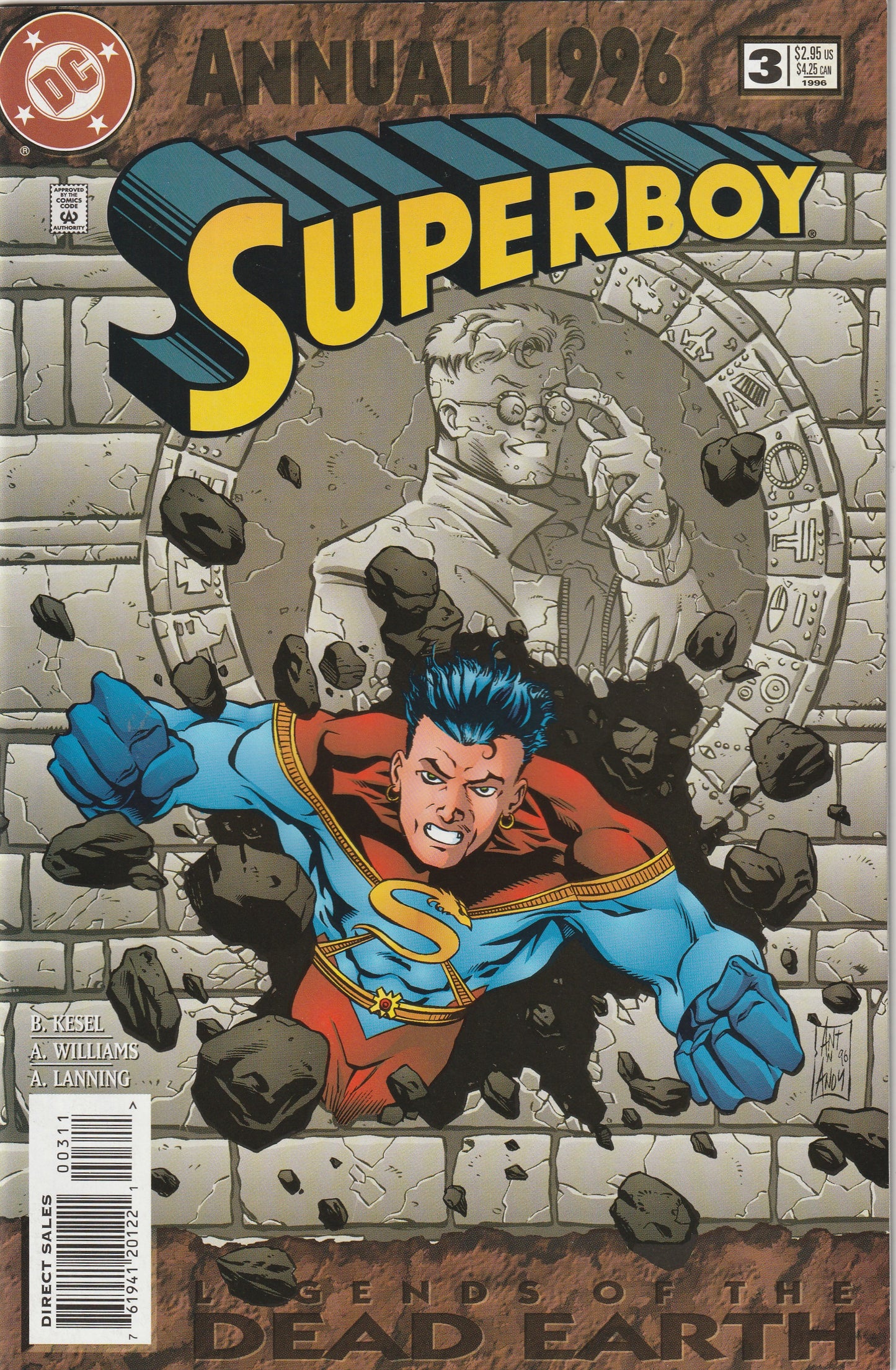 Superboy Annual #3 (1996) - Legends of the Dead Earth