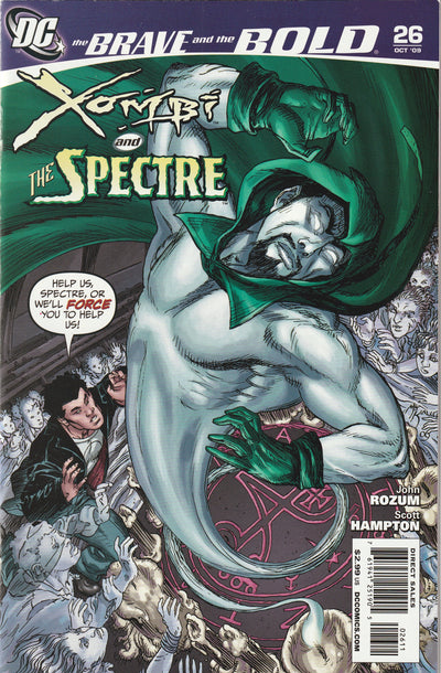 Brave and the Bold #26 (2009) - Xombi & The Spectre