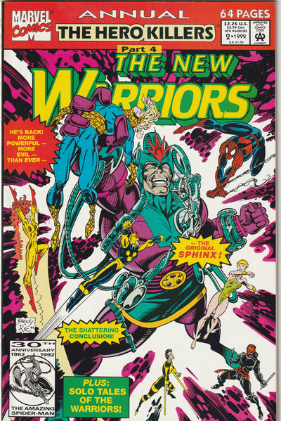 The New Warriors Annual #2 (1992) - The Hero Killers