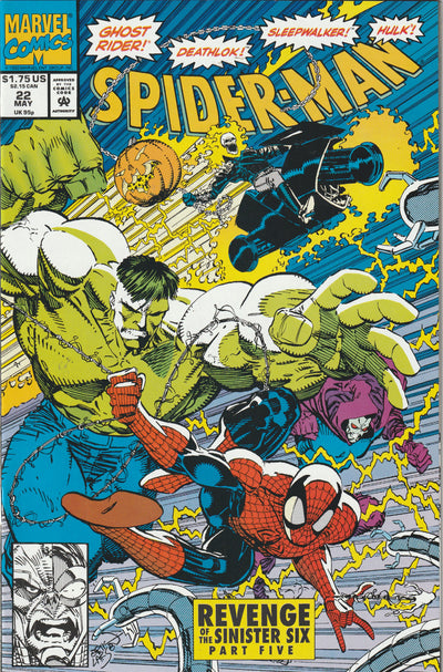 Spider-Man #22 (1992) - Revenge of the Sinister Six