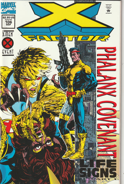 X-Factor #106 (1994) - Holo-Foil Enhanced cover