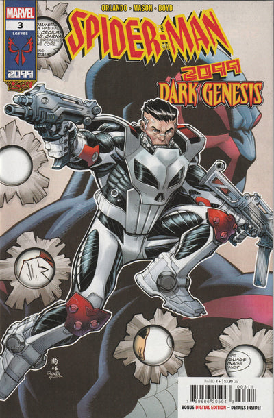 Spider-Man 2099: Dark Genesis #3 (LGY #95, 2023)