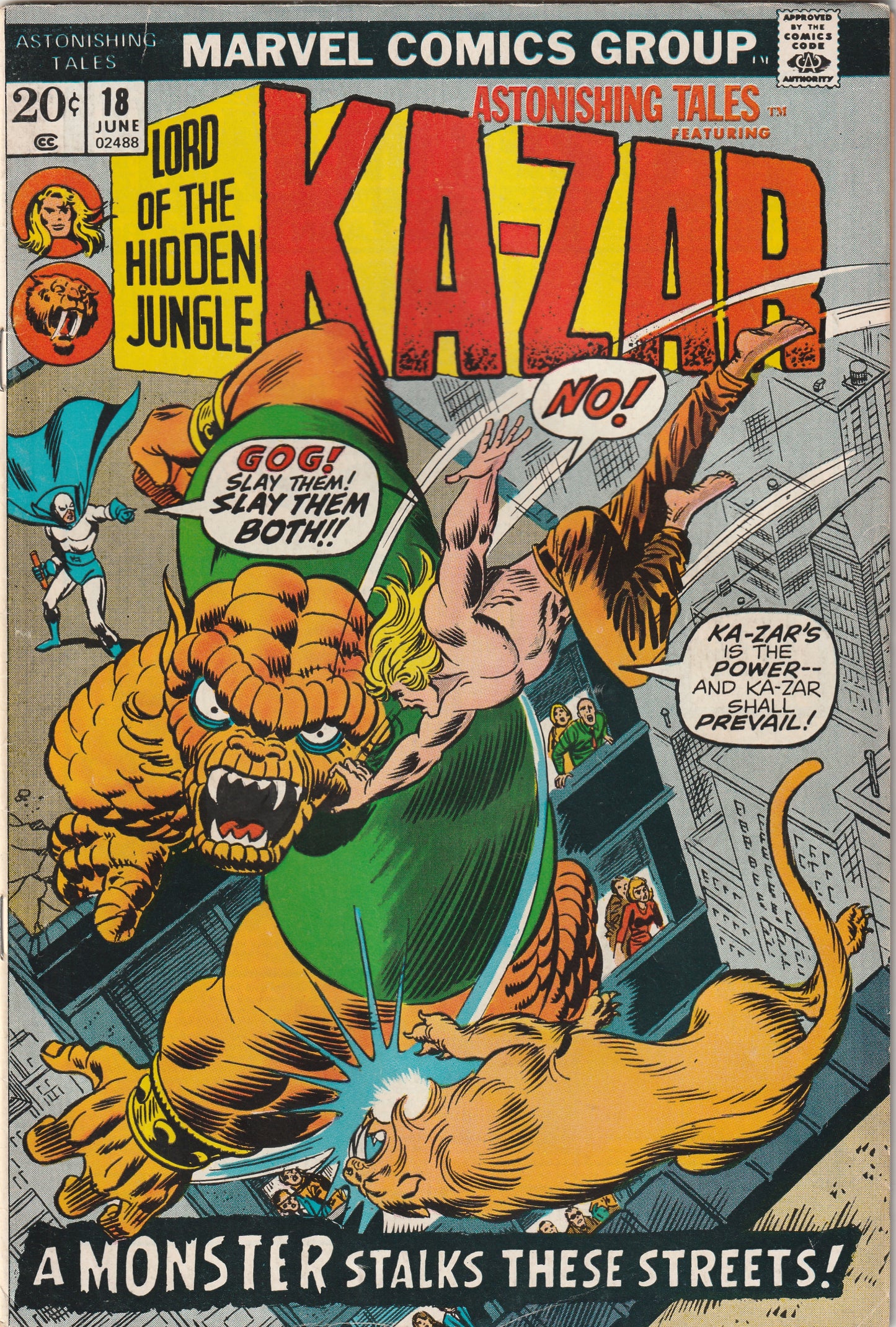 Astonishing Tales #18 (1973) Featuring Ka-Zar